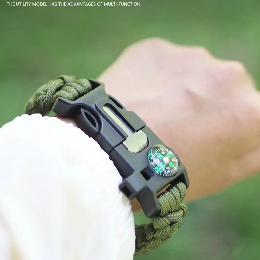 InstinctSurvival Paracord Bracelet Navigator