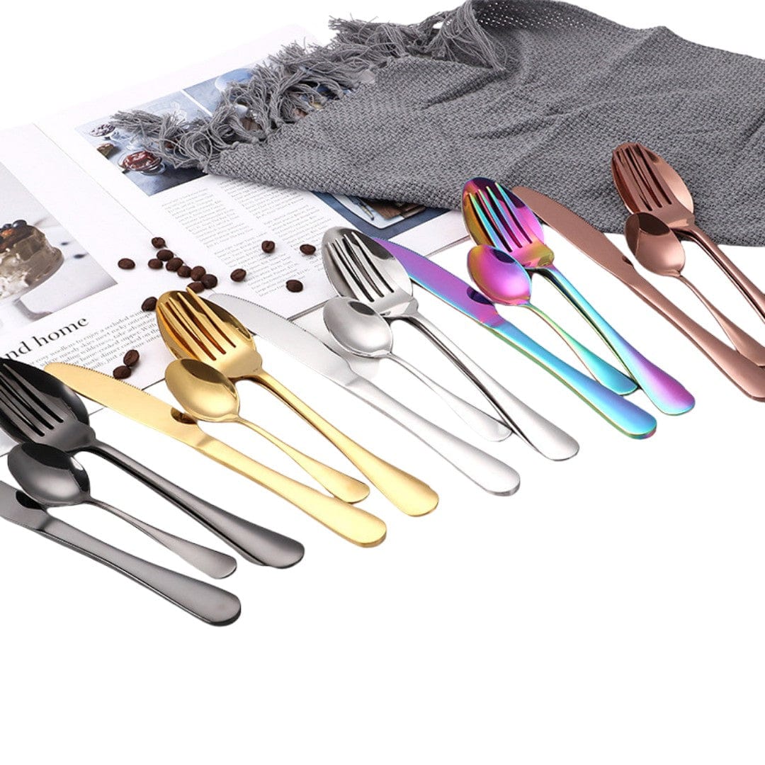 InstinctSurvival Sleek Silverware Set